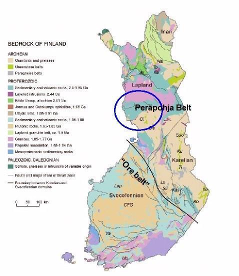 5 2018 och senast 23.3.2019 att nu har identifierats totalt tre objekt för kärnborrning, Vihanti mot djupet, Vilminko och Kuuhkamo, i Vihanti-området i Brahestad-Ladoga malmbältet.