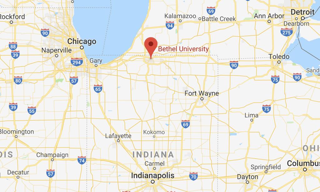 DIRECTIONS FROM THE NORTH From US 31 Take Cleveland Road exit #72. Turn left on Cleveland Road and travel east 5.6 miles. Turn right on Bus 31/933 (traffic light) and continue south 2 miles.