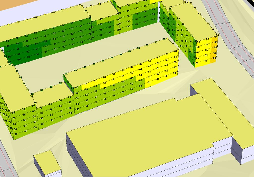 BILAGA 1C - Fasad mot väster Kvarteret Valören VÄGBULLER OCH