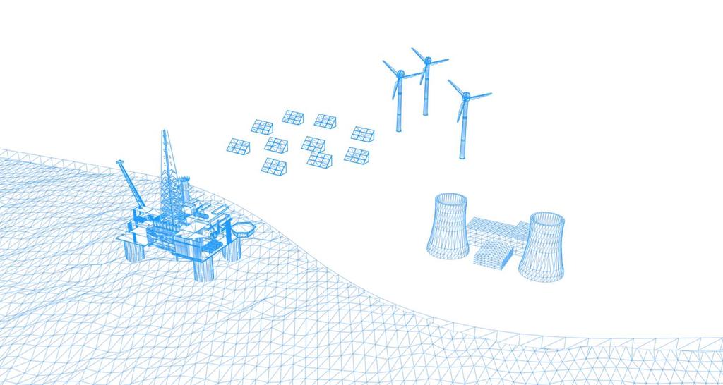 LÖSNINGAR FÖR ENERGISEGMENTET PROSPEKTERING OCH PRODUKTION AV OLJA