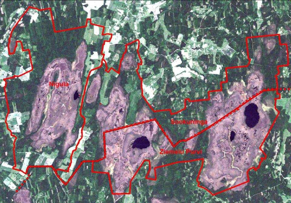 Transboundary North Livonian Ramsar site Ruunasoo Bog Rakste Bog