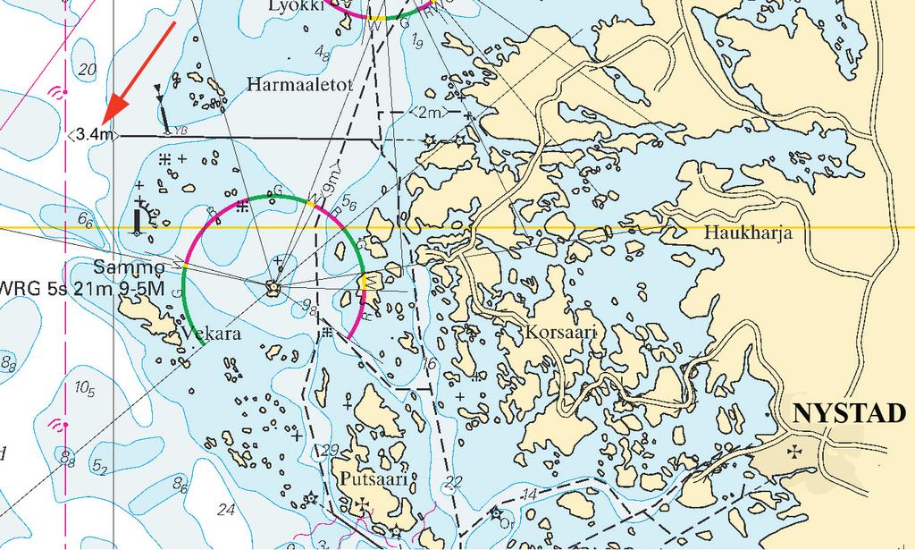 7 Nr 295 Finnish chart 41. Ålands hav och Skärgårdshavet / Sea of Åland and Archipelago Sea * 6171 (T) Sjökort/Chart: 2, 5, 536, 6, 61, 619 Sverige. Finland. Ålands hav och Skärgårdshavet. Norra Östersjön.