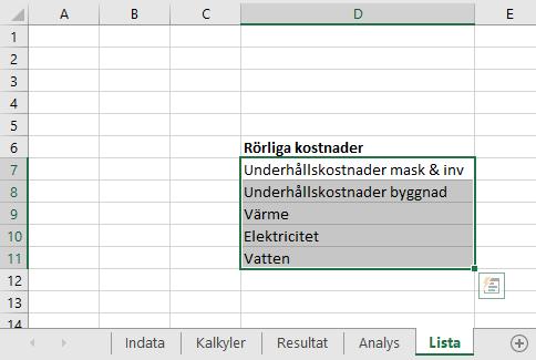 Använd Excel s Kolumnbredd funktion för att bestämma bredden i den kolumn som markören befinner sig i. 6.