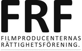 INSYNSRAPPORT FRF Org.nr 802403-9730 2018 Innehåll 1. Inledning 2. Aktiviteter i FRF under 2018 a. Sammanslagning av FRF och FRF-Video b. Byte av redovisningsbyrå 3. Juridisk struktur a.