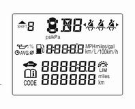 74 Instrument och reglage Motorhuv öppen / lyser gult. Lyser när motorhuven är öppen. Stopp/start-system 3 107. Dörr öppen N tänds. En dörr eller bakluckan är öppen.