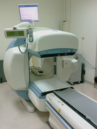 Kombinerad röntgen och gammakamera Fusion av CT och SPECT bild