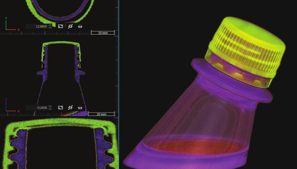 CT-skanning Formsprutad plast, förpackningar, 3D-printat material, medicinteknik Dessa typer av produkter kan