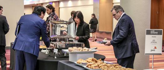 BREAKFAST $2,500 / Sponsor 1 Opportunity Sponsorship acknowledgment on PowerPoint presentation during the breakfast