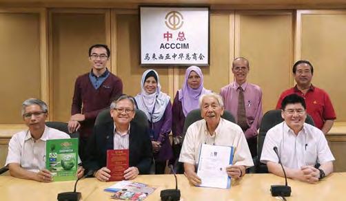 Cheng Ming Yu and Dato Andrew Goh Boon Kim.