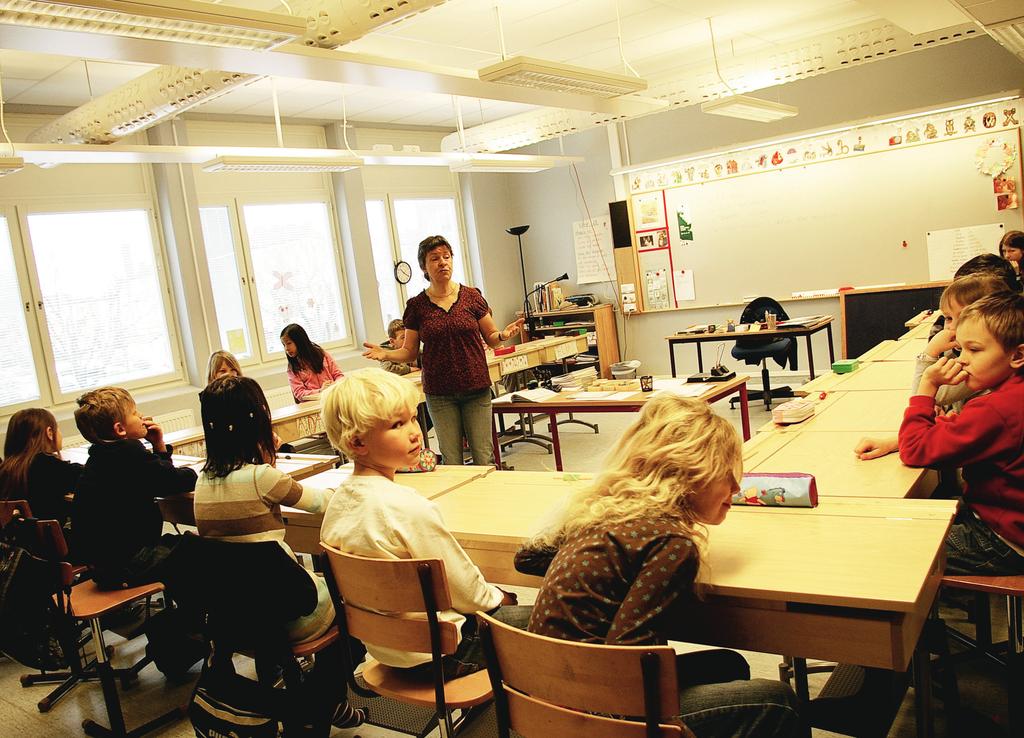 Ami Forsberg på besök i en