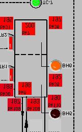 tank has dropped Level sensor indicator lights for BH1, BH2, BH3, and BH4 in expansion tank should turn on