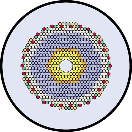 In the reactor lattices with large pin pitches, both burnup reactivity swing and average burnup decreases (burnup reactivity swing per percent burnup remaining rather constant, however).