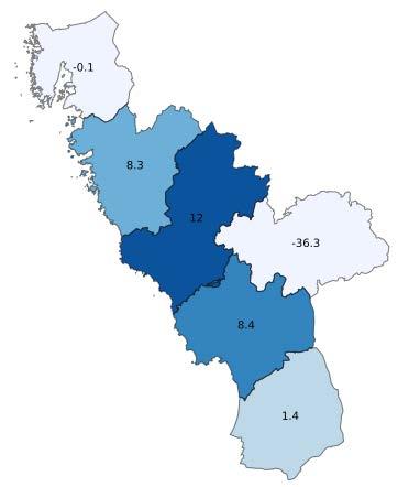 Gästnätter i Halland, jan-feb 2019 149 464