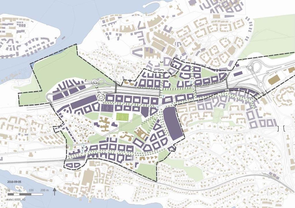 6 (7) Fortsatt arbete För att skapa en god stadsbebyggelse inom området återstår visst arbete med både övergripande frågor och detaljplaneläggning varav vissa frågor kan komma att påverka