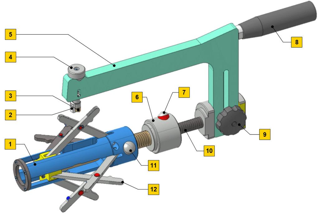 Installation- drift- och underhållsmanual ANVÄNDNINGSOMRÅDEN Rörskraparen är ett manuellt verktyg för att kunna hyvla av det yttre oxidskiktet på rör av Polyeten (PE) och Polypropen (PP) i olika