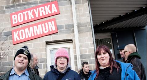 Studieresan Resa till Botkyrka kommun den 27 februari 2019. Fick träffa 2 personal, 2 arbetstagare från Daglig Verksamhet.