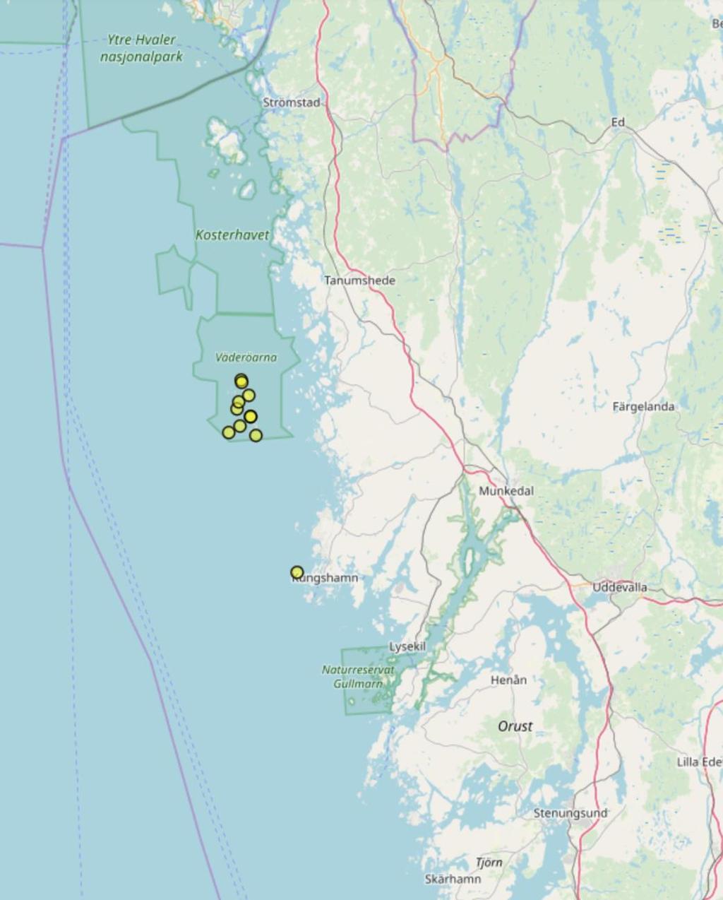 återfunnen på flera ställen.