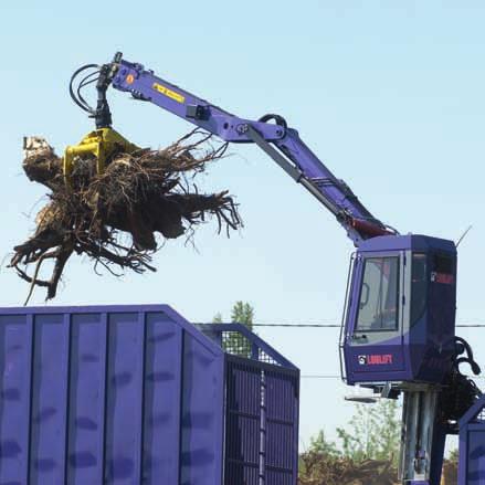 LOGLIFT 115 Z F 115 Z 78/80 F 115 ZT 90/93 LOGLIFT 115 Z, som är avsedd speciellt för hantering av kortvirke, är konstruerad för kontinuerlig tung drift.