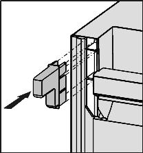 Idrifttagande 4.2 Placering av skåpet Brandrisk på grund av fuktighet! Om strömförande delar eller nätanslutningskabeln blir fuktiga kan detta leda till kortslutning.