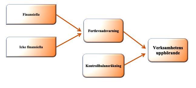 att revisorn utfärdar en fortlevnadsvarning.