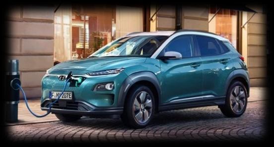 Hyundai KONA el Hyundai KONA electric (version A version B) El 15 kwh/ km (WLTP) 39 64 kwh 28,9 44,9 mil (WLTP) 136 24 hk Säkerhet 5 stjärnor (Euro