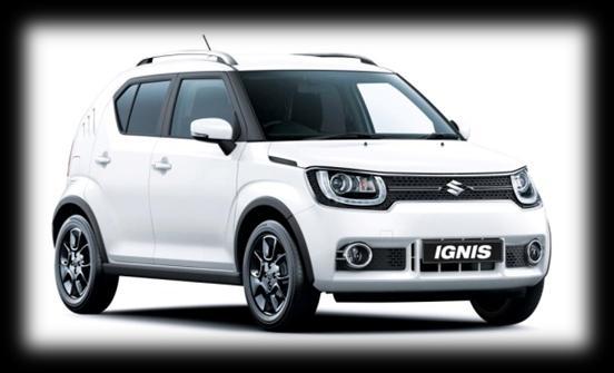 Suzuki Ignis (4WD) fordonsgas Extra säkerhetspaket krävs sförbrukning Suzuki Ignis AllGrip 4x4 CNG Fordonsgas/Bensin 49 kwh/ km (vid gasdrift) (NEDC) 3,5 kg/ km (metan) [= 3,8 kg biogas = 3,7 kg