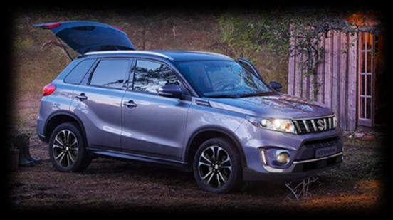 Suzuki Vitara (4WD) fordonsgas Suzuki Vitara Boosterjet AllGrip 4x4 CNG (version A version B) sförbrukning Fordonsgas/Bensin 53 kwh/ km (vid gasdrift) (NEDC) 3,8 kg/ km (metan) [= 4,1 kg 3 biogas =