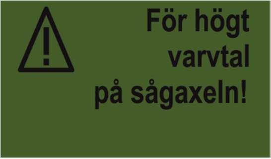 30 Visas då ingen givare har hittats eller då antalet impulser är för lågt vid kalibreringen (Hjulgivare < 10, Radar/GPSa-givare < 100).