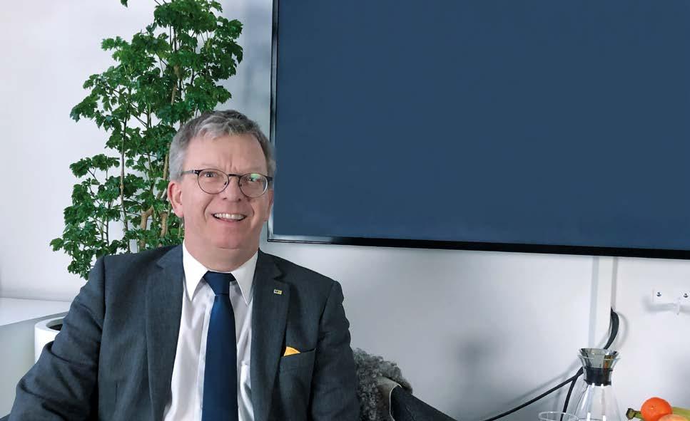 INTERVJU MED GENERALDIREKTÖR THOMAS PERSSON Vilket var ditt intryck av MYH när du började? Jag gjorde ett medvetet val när jag ansökte om att bli GD på MYH.