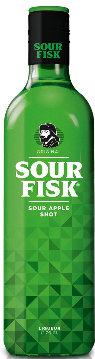 shot eller används som drinkingrediens Frisk vodkalikör med smak av