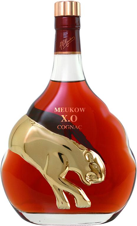 MEUKOW XO GOLD PANTHER FRANKRIKE, COGNAC Mörk, tung och dov framtoning.