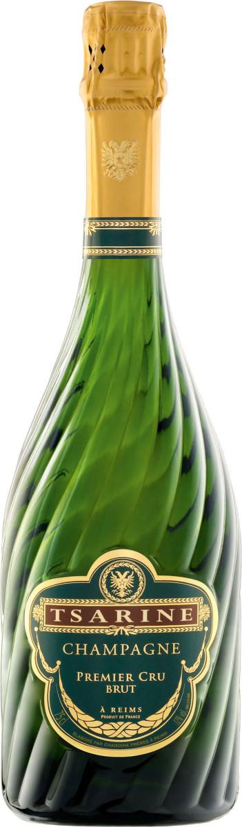 77521 520,7 TSARINE CUVÉE PREMIUM BRUT 34% chardonnay, 33% pinot meunier, 33% pinot noir Elegant och frisk med inslag av