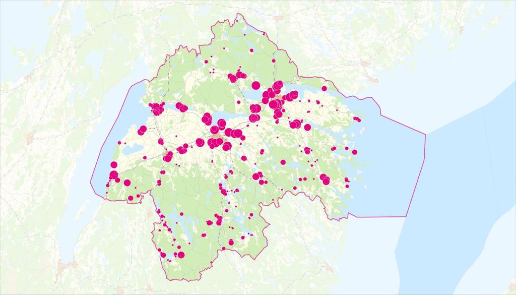 Kartläggning av kommunal översiktsplanering (GIS) Kunskapsunderlag för Regional utveckling