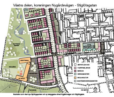 Idrottshallar Skäggetorp Efter innerstaden är Skäggetorp den stadsdel med flest antal invånare och prognosen visar på att stadsdelen kommer att växa ytterligare.