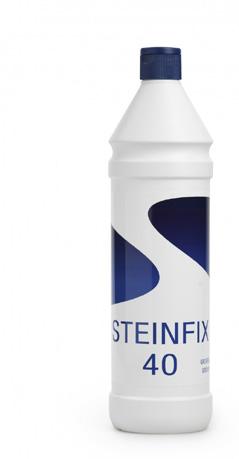 STEINFIX 40 Grovrengöring - en alkalisk specialprodukt för grovrengöring/djuprengöring av sten, betong och terrazzo.