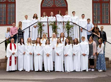 Konfirmation 4 juni Namnen på konfirmanderna står i bokstavsordning med efternamn.