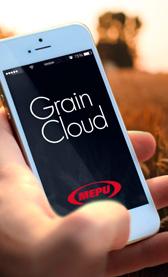 GRAIN CLOUD HELA SPANMÅLSANLÄGGNINGEN I EN APP Grain Cloud är en app som snabbt och enkelt ger överblick över alla processer och enheter på anläggningen.