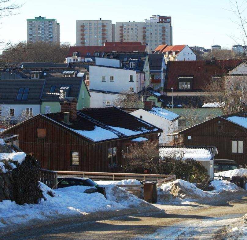 4.2 Bebyggelsestruktur Bebyggelsestruktur är en styrande faktor för resandebehov och resmönster. Stockholms läns olika kommuner skiljer sig åt med avseende på bebyggelsestruktur.