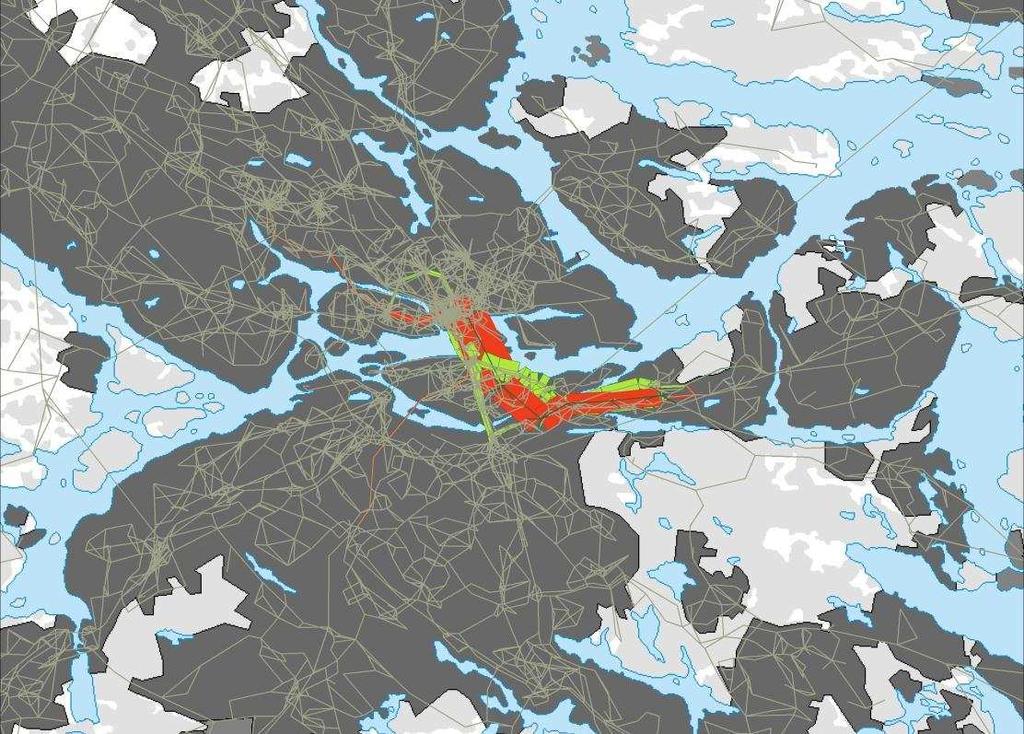 Den nya resmöjligheten med kollektivtrafik medför ökad tillgänglighet och flexibilitet och därmed är positiv för den regionala utvecklingen och matchningen på arbets- och bostadsmarknaden.