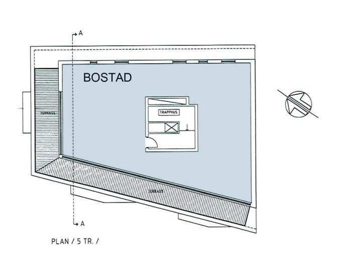 5(11) Dnr 1034/2010 till bostäder i den planerade takvåningen förbereds för, alternativt installeras, en trapphiss då rådande förhållanden gör det omöjligt att utöka befintlig hisskorg till godkända