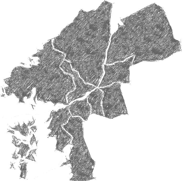 Valdeltagandet -respektive stadsdels lägsta 52,6 52,5 61,8 65,6 59,0