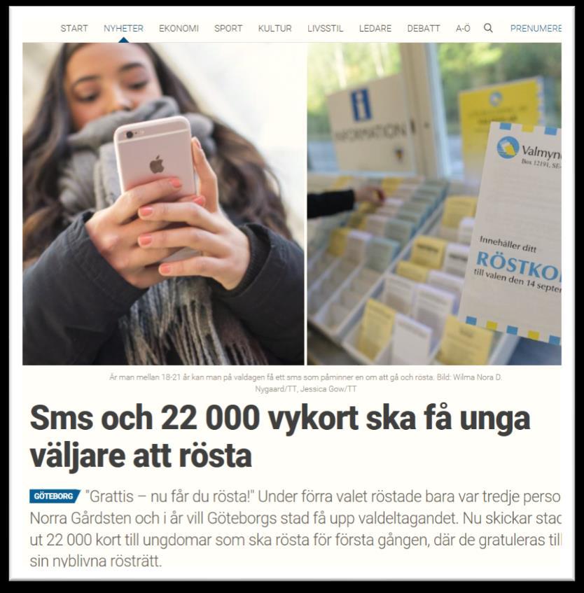 Vad gjorde vi?