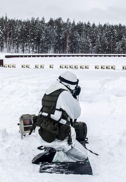 ÖVNING höga och störande, konstaterar Ulf Rolin. Storleken på Vintersol i kombination med de nya inslagen gjorde att utbildningen av de medverkande var särskilt viktig.