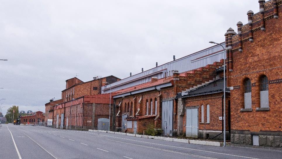 som nu kallas hus 25. Närmast i bild hus 26.