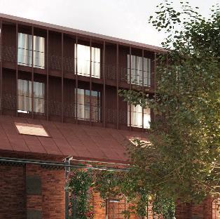 Detaljplanen möjliggör för en påbyggnad på hus 24/25 som