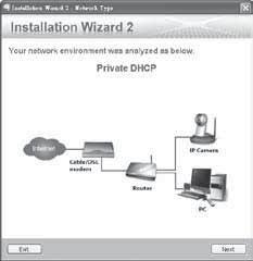 IW2 Installation Wizard 2 3. Programmet söker efter VIVOTEK nätverksenheter i samma LAN. 4.
