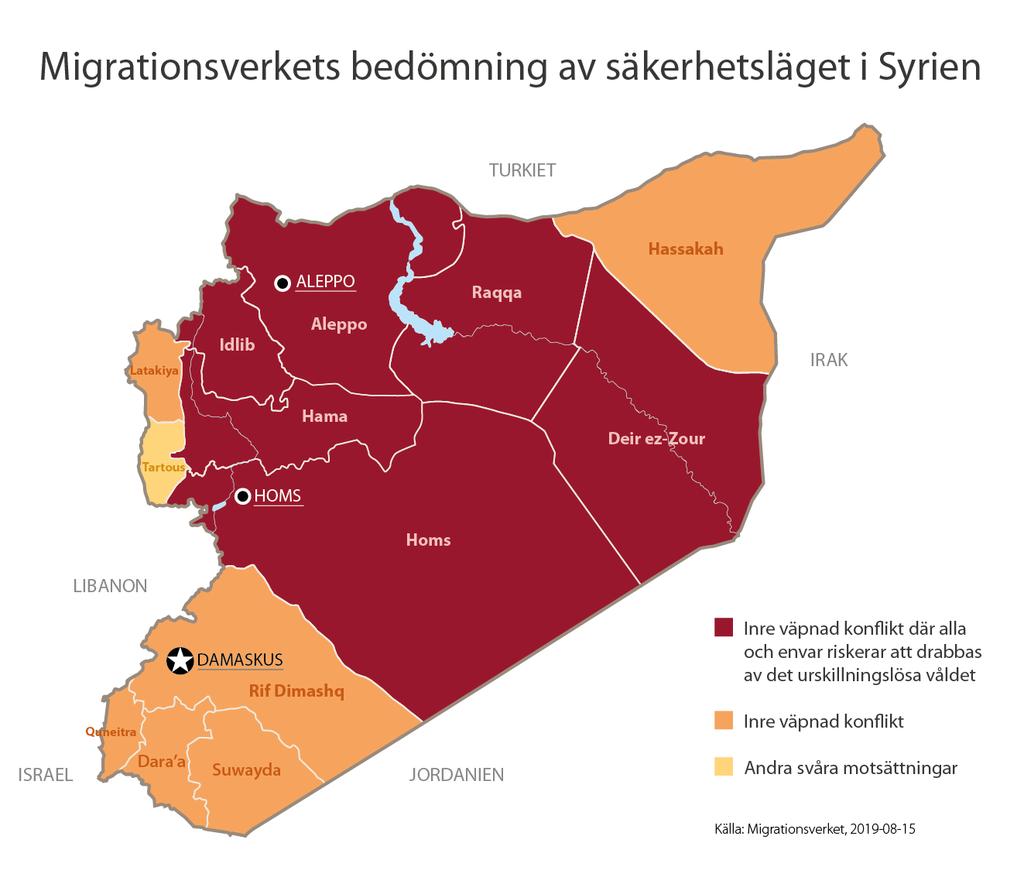 21 (29) bedöms det därmed föreligga andra svåra motsättningar i enlighet med 4 kap. 2 a första stycket 1 andra ledet utlänningslagen. 79 5.