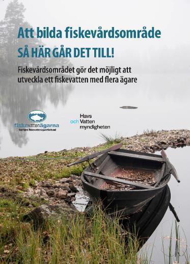 Materialet innehåller även verklighetsanknutna reportage om hur kontrollavgiften infördes och tillämpas i ett par fiskevårdsområdesföreningar. Att bilda fiskevårdsområde Så här går det till!