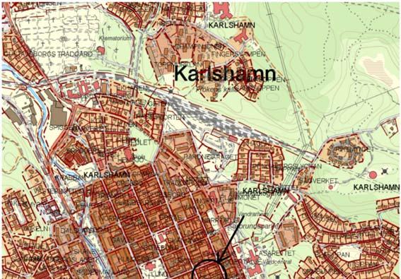 2016-04-21 Samrådshandling Kartan visar kv.