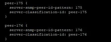 Security-model anger vilken SNMP version som skall köras och slutligen anges vilken nivå av autentisering som används om man kör SNMPv3. Figur 7.